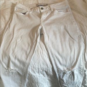 White jeans